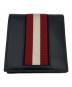BALLY (バリー) 2つ折り財布 ネイビー：12000円