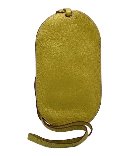 HERMES（エルメス）HERMES (エルメス) スマートフォンケース インザループ トゥゴーＧＭ イエローの古着・服飾アイテム