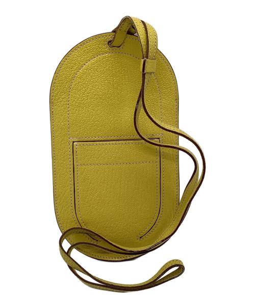 HERMES（エルメス）HERMES (エルメス) スマートフォンケース インザループ トゥゴーＧＭ イエローの古着・服飾アイテム