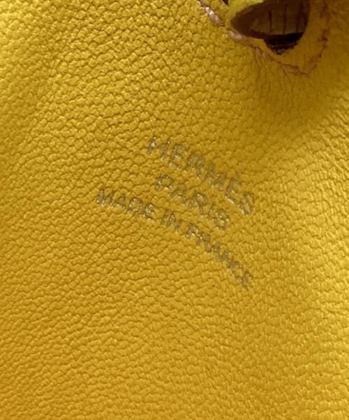 HERMES（エルメス）HERMES (エルメス) スマートフォンケース インザループ トゥゴーＧＭ イエローの古着・服飾アイテム