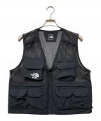 THE NORTH FACEザ ノース フェイス）の古着「PLAY Utility Pocket Mesh Vest」｜ブラック