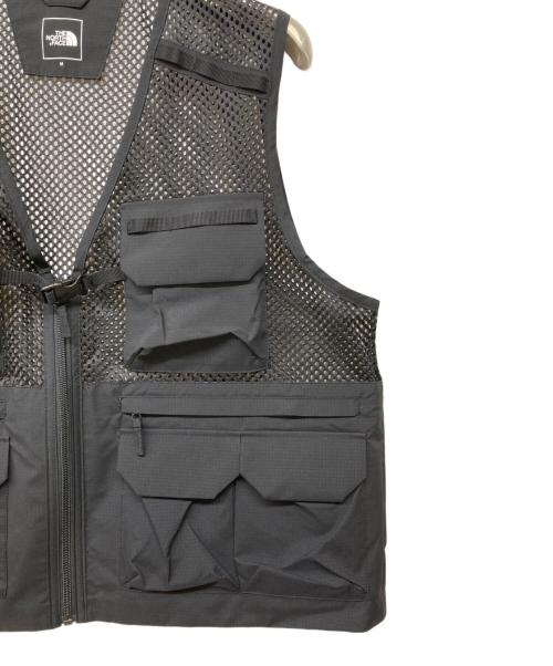 THE NORTH FACE（ザ ノース フェイス）THE NORTH FACE (ザ ノース フェイス) PLAY Utility Pocket Mesh Vest ブラック サイズ:Mの古着・服飾アイテム