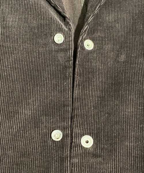Maison Margiela（メゾンマルジェラ）Maison Margiela (メゾンマルジェラ) コーデュロイ スキューバブレザー ブラウン サイズ:46の古着・服飾アイテム