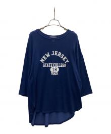 Americana×L'appartement（アメリカーナ×アパルトモン）の古着「Football T-sh」｜ネイビー