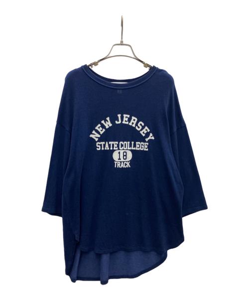 Americana（アメリカーナ）Americana (アメリカーナ) L'appartement (アパルトモン) Football T-sh ネイビー サイズ:SIZE FREEの古着・服飾アイテム