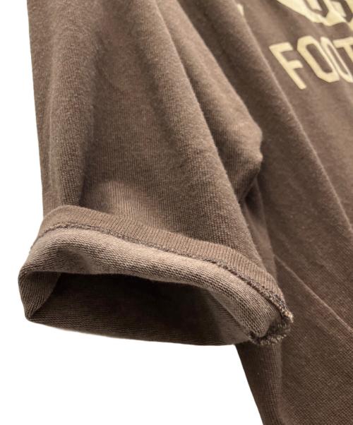 Americana（アメリカーナ）Americana (アメリカーナ) L'appartement (アパルトモン) Football T-shirt ブラウン サイズ:SIZE FREEの古着・服飾アイテム