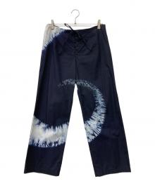 Christian Dior（クリスチャン ディオール）の古着「タイダイパンツ」｜ネイビー