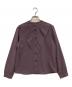 UNITED TOKYO（ユナイテッドトーキョー）の古着「ケープカラーブラウス」｜パープル