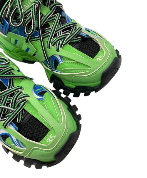 BALENCIAGA（バレンシアガ）BALENCIAGA (バレンシアガ) TRACK TRAINER グリーン サイズ:23の古着・服飾アイテム