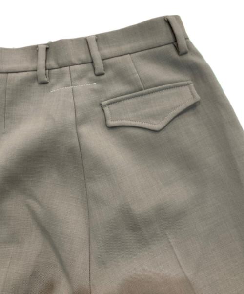 MM6 Maison Margiela（エムエムシックスメゾンマルジェラ）MM6 Maison Margiela (エムエムシックス メゾンマルジェラ) テーラードパンツ　19AW　S52KA0204 ベージュ サイズ:38の古着・服飾アイテム