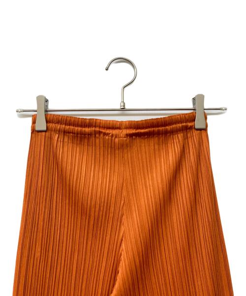 PLEATS PLEASE（プリーツプリーズ）PLEATS PLEASE (プリーツプリーズ) プリーツパンツ オレンジ サイズ:2の古着・服飾アイテム