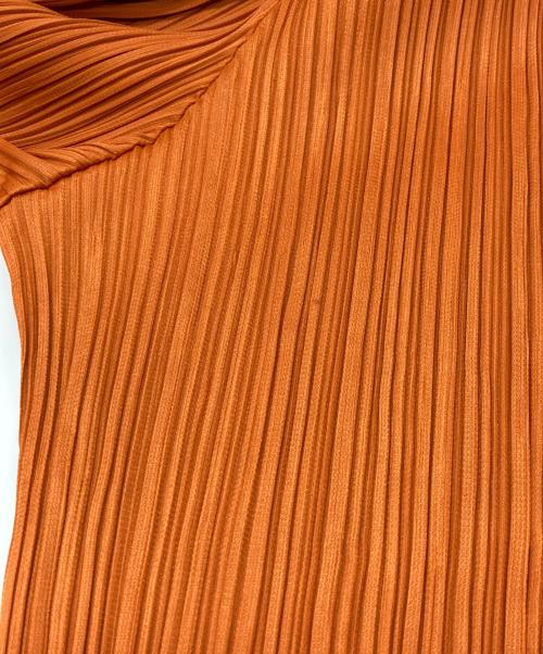 PLEATS PLEASE（プリーツプリーズ）PLEATS PLEASE (プリーツプリーズ) プリーツパンツ オレンジ サイズ:2の古着・服飾アイテム