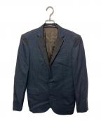 KOLORカラー）の古着「ウールテーラードジャケット」｜ネイビー
