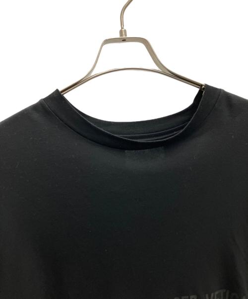 stein（シュタイン）stein (シュタイン) HELVETICA プリントtシャツ ブラック サイズ:Sの古着・服飾アイテム