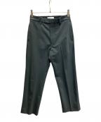YOKEヨーク）の古着「BACK SLIT STRAIGHT PANTS」｜グレー