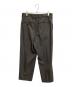 stein (シュタイン) WIDE TAPERED TROUSERS ブラウン サイズ:Ｓ：12000円