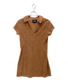 UGG（アグ）の古着「Kimmy Dress Uggblock」｜ブラウン