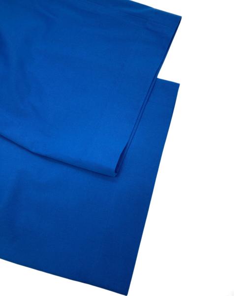 TOMORROW LAND collection（トゥモローランドコレクション）TOMORROW LAND collection (トゥモローランドコレクション) ドライツイル セミワイドクロップドパンツ ブルー サイズ:34 未使用品の古着・服飾アイテム