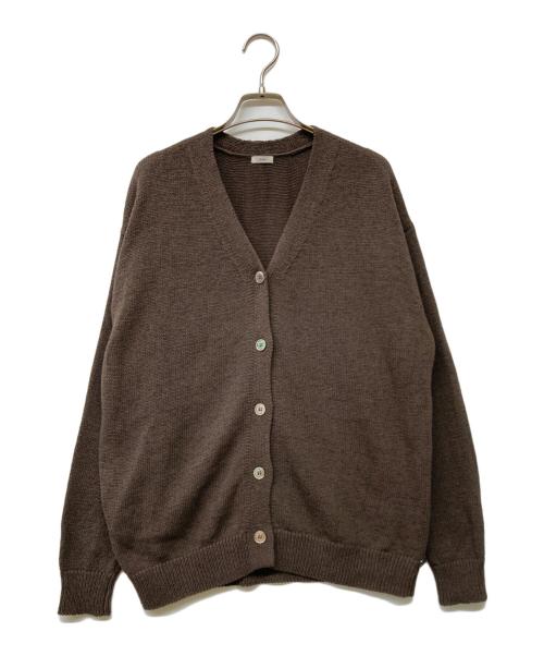 IENA（イエナ）IENA (イエナ) 24SS テープヤーン 2WAYカシュクールカーディガン ブラウン サイズ:-の古着・服飾アイテム
