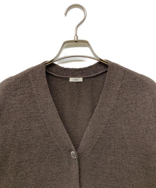 IENA（イエナ）IENA (イエナ) 24SS テープヤーン 2WAYカシュクールカーディガン ブラウン サイズ:-の古着・服飾アイテム