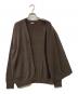 IENA (イエナ) 24SS テープヤーン 2WAYカシュクールカーディガン ブラウン サイズ:-：4000円