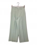 ANAYIアナイ）の古着「センタープレスパンツ」｜ミント