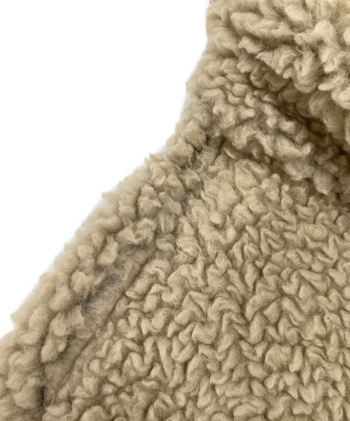 THE NORTHFACE PURPLELABEL（ザ・ノースフェイス パープルレーベル）THE NORTHFACE PURPLELABEL (ザ・ノースフェイス パープルレーベル) WOOL BOA FLEECE FIELD JACKET ベージュ サイズ:Mの古着・服飾アイテム