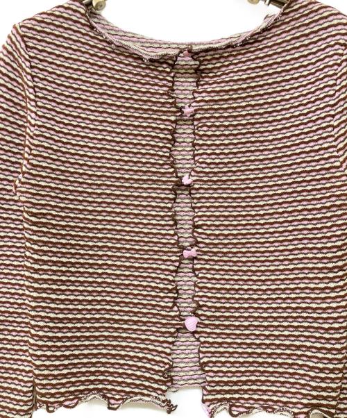 holiday（ホリデー）holiday (ホリデー) MULTI KNIT CARDIGAN マルチカラー サイズ:Freeの古着・服飾アイテム