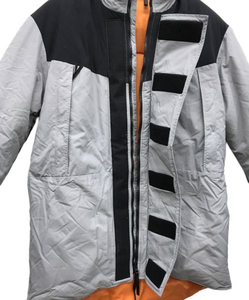 HOUSTON（ヒューストン）HOUSTON (ヒューストン) MONSTER PARKA グレー サイズ:Mの古着・服飾アイテム