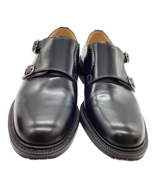 Church’s（チャーチ）Church’s (チャーチ) ダブルモンクストラップシューズ ブラック サイズ:65の古着・服飾アイテム