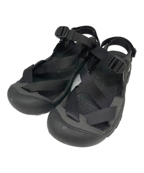 KEEN（キーン）KEEN (キーン) ZERRAPORT II ブラック サイズ:25㎝の古着・服飾アイテム