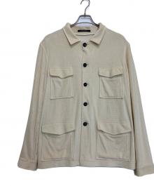 TAGLIATORE（タリアトーレ）の古着「サファリジャケット」｜アイボリー