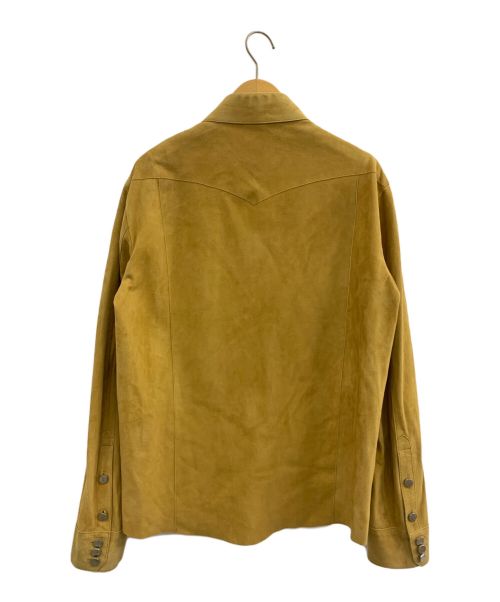 TAGLIATORE（タリアトーレ）TAGLIATORE (タリアトーレ) TOMSON シープスエードシャツ ベージュ サイズ:50の古着・服飾アイテム