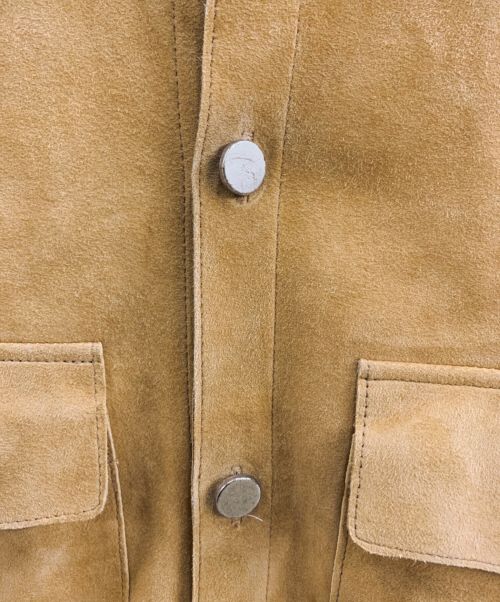 TAGLIATORE（タリアトーレ）TAGLIATORE (タリアトーレ) TOMSON シープスエードシャツ ベージュ サイズ:50の古着・服飾アイテム