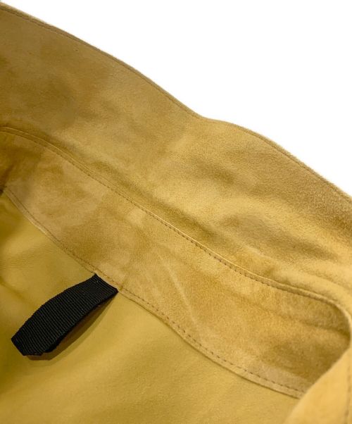 TAGLIATORE（タリアトーレ）TAGLIATORE (タリアトーレ) TOMSON シープスエードシャツ ベージュ サイズ:50の古着・服飾アイテム