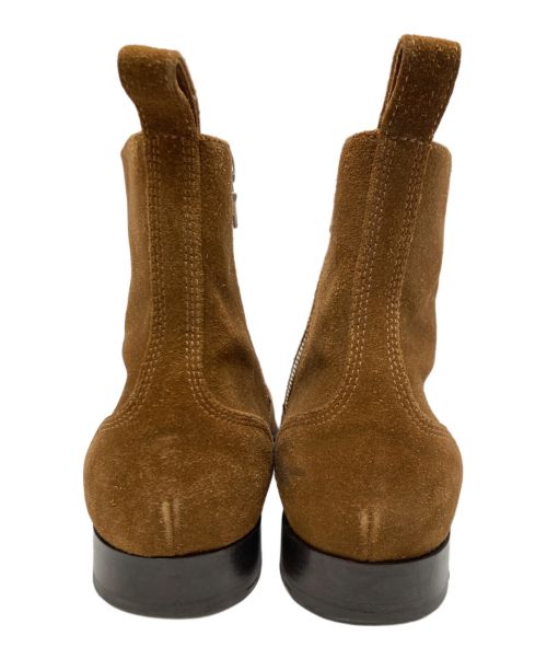 DRIES VAN NOTEN（ドリスヴァンノッテン）DRIES VAN NOTEN (ドリスヴァンノッテン) スウェードブーツ ブラウン サイズ:43の古着・服飾アイテム