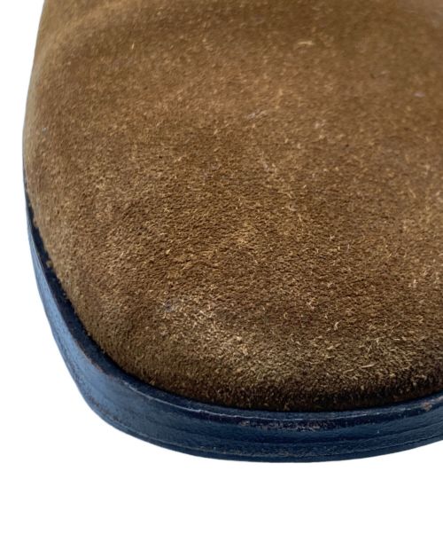 DRIES VAN NOTEN（ドリスヴァンノッテン）DRIES VAN NOTEN (ドリスヴァンノッテン) スウェードブーツ ブラウン サイズ:43の古着・服飾アイテム