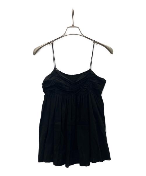 Loungedress（ラウンジドレス）Loungedress (ラウンジドレス) コットンキャミブラウス ブラック サイズ:SIZE Freeの古着・服飾アイテム