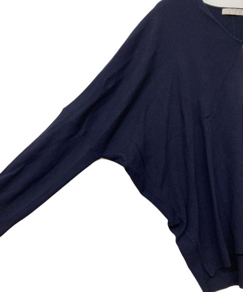 icB（アイシービー）icB (アイシービー) クロスコンビ Vネックプルオーバー ネイビー サイズ:S 未使用品の古着・服飾アイテム