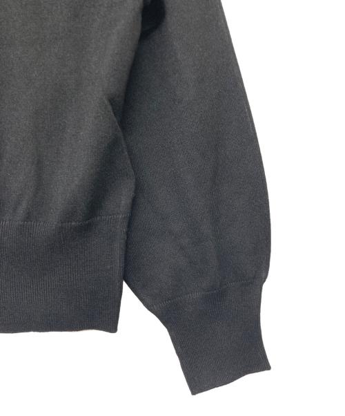 Apuweiser-riche（アプワイザーリッシェ）Apuweiser-riche (アプワイザーリッシェ) シアー切替ニット ブラック サイズ:２の古着・服飾アイテム