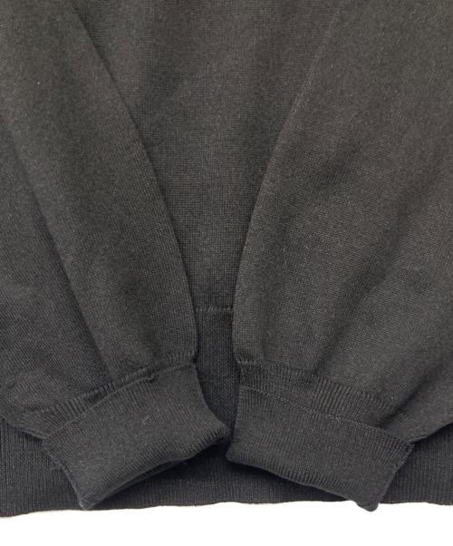 Apuweiser-riche（アプワイザーリッシェ）Apuweiser-riche (アプワイザーリッシェ) シアー切替ニット ブラック サイズ:２の古着・服飾アイテム