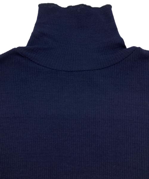 Apuweiser-riche（アプワイザーリッシェ）Apuweiser-riche (アプワイザーリッシェ) シアーリブタートル ブルー サイズ:2 未使用品の古着・服飾アイテム