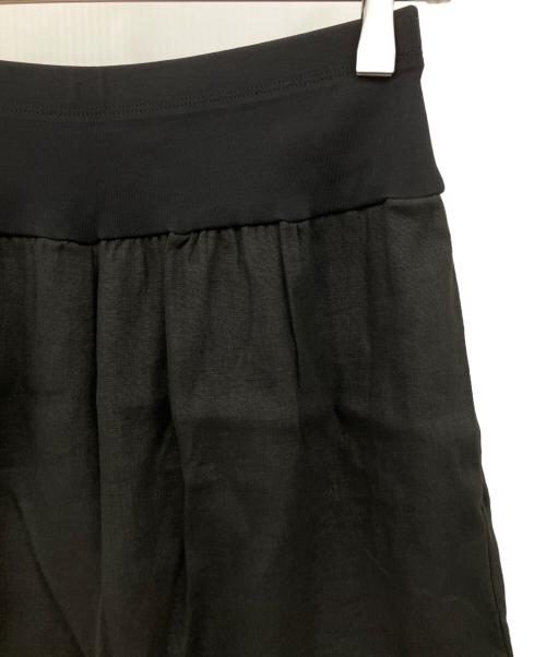 BEARDSLEY（ビアズリー）BEARDSLEY (ビアズリー) ウエストリブリネンパンツ ブラック サイズ:1の古着・服飾アイテム