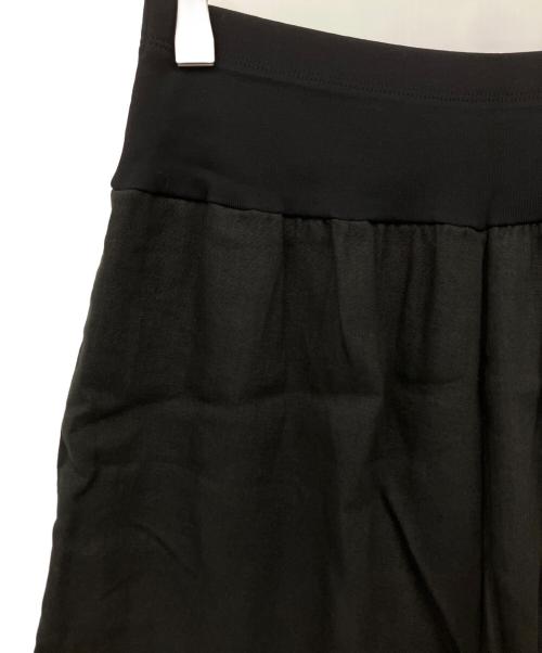 BEARDSLEY（ビアズリー）BEARDSLEY (ビアズリー) ウエストリブリネンパンツ ブラック サイズ:1の古着・服飾アイテム