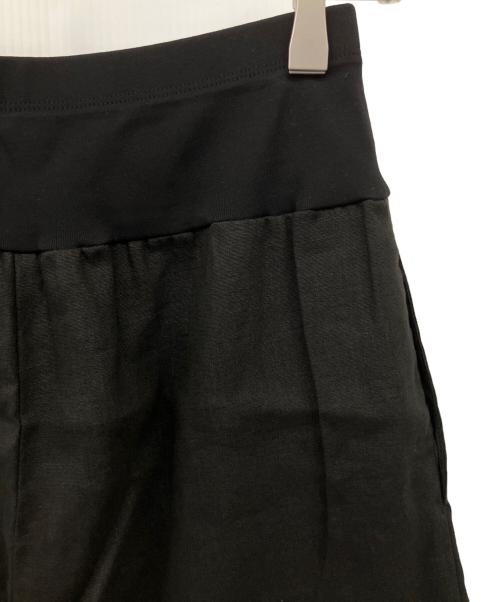 BEARDSLEY（ビアズリー）BEARDSLEY (ビアズリー) ウエストリブリネンパンツ ブラック サイズ:1の古着・服飾アイテム