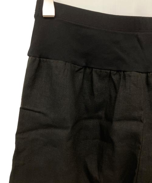 BEARDSLEY（ビアズリー）BEARDSLEY (ビアズリー) ウエストリブリネンパンツ ブラック サイズ:1の古着・服飾アイテム