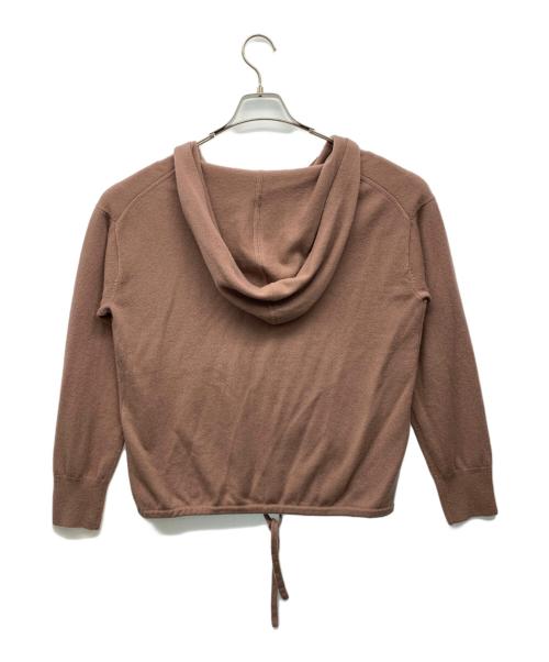 theory（セオリー）theory (セオリー) Pure Cashmere Relaxed Hoodie ブラウン サイズ:Sの古着・服飾アイテム