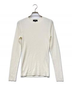 Theory セオリー 絹100％ 長袖ブラウス 襟付き アイボリー 新品未使用 中古・古着通販】theory (セオリー) Modern GGT Lapel Collar BL