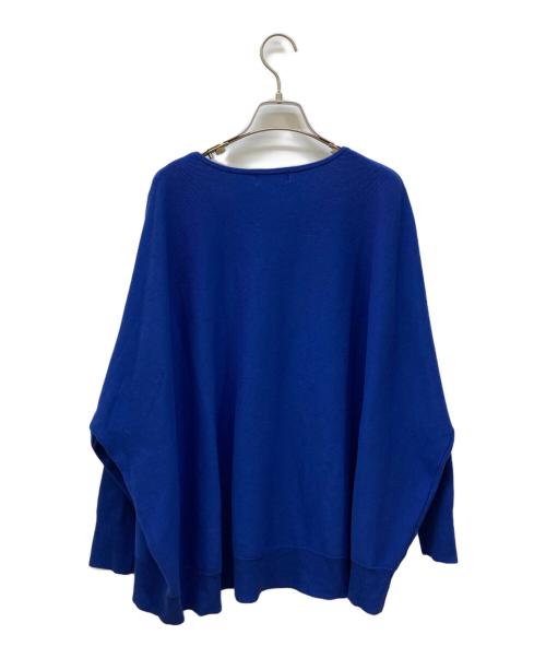 BARNYARDSTORM（バンヤードストーム）BARNYARDSTORM (バンヤードストーム) ボートネックボリュームニット ブルー サイズ:FREEの古着・服飾アイテム