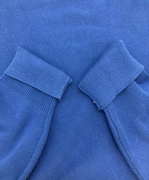 BARNYARDSTORM（バンヤードストーム）BARNYARDSTORM (バンヤードストーム) ボートネックボリュームニット ブルー サイズ:FREEの古着・服飾アイテム